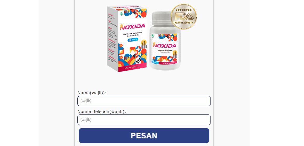 Noxida kapsul di indonesia