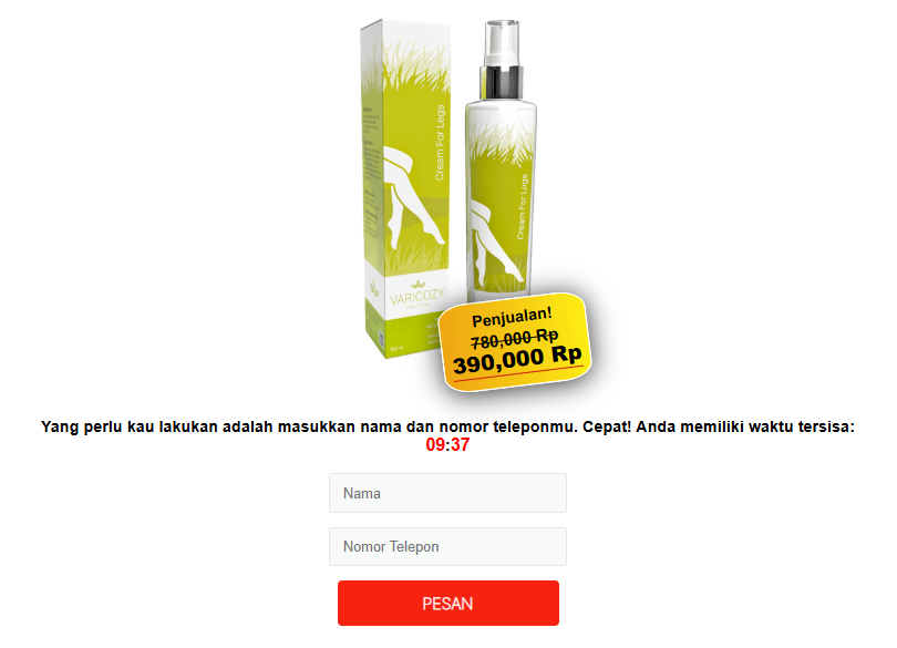 Varicozy harga